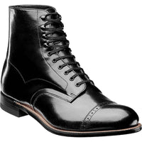 00015,High Top Boot Leather Madison Stacy Adams Shoes All Colors - J.Valintin Men's Wear Legend - 00015 - 001 Black - 10D