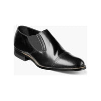 00017 , Stacy Adams Leather Shoes Madison Slip On Cap Toe - J.Valintin Men's Wear Legend - 92722