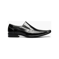 Stacy Adams Templin Bike Toe Loafer Shoes Black 24507-001