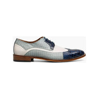 Stacy Adams Gallinari Wingtip Lace Up Leather Shoes Dark Blue Multi 25660-469