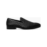 Stacy Adams Seismith Plain Toe Slip On Shoes Black 25688-001