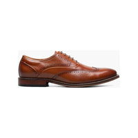 Stacy Adams Macarthur Wingtip Oxford Shoes Cognac 25489-221