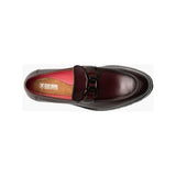 Stacy Adams Hale Moc Toe Bit Slip On Walking Shoes Burgundy 25678-646