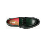 Stacy Adams Hale Moc Toe Bit Slip On Walking Shoes Green 25678-300