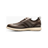 Stacy Adams Edgewood Wingtip Elastic Lace Up Sneakers Taupe 25690-260