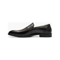 Stacy Adams Aiden Moc Toe Slip On Shoes Black 25655-001