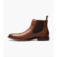 Stacy Adams Maury Cap Toe Chelsea Boot Chocolate 25492-202