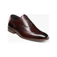 25064,Stacy adams Leather Shoes Dunbar Wingtip Oxford Lace Up All Colors - J.Valintin Men's Wear Legend - 95189