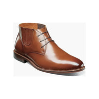 25551 Stacy Adams Leather Chukka Boot Maxwell Lace Up Plain Toe - J.Valintin Men's Wear Legend - 97994