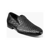 Stacy Adams Seismith Plain Toe Slip On Shoes Black 25688-001