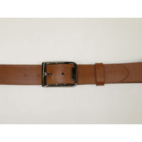 Men's Belt By PICCODER Turkey Genuine Leather Solid 3000 Tan