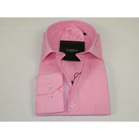 Men's Shirt Hankie CASILA Turkey Cotton Blend Long Sleeves 501770-35 Pink Oxford