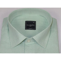 Men's Shirt, Hankie CASILA Turkey Cotton Blend 501970-07 Polka Dots Green