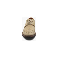 Stacy Adams Marligan Wingtip Oxford Suede Classic Shoes Sand 25616-269