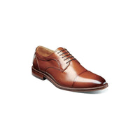 Stacy Adams Maddox Cap Toe Oxford Shoes Comfortable Cognac 25488-221