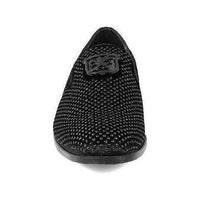 Stacy Adams Men's Shoes Swagger Studded Slip On Black 25228-001