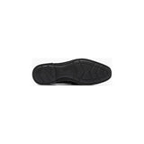 Men's Stacy Adams Pelton Moc Toe Slip On Work Shoes Black Suede 25601-008