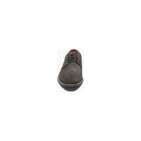 Stacy Adams Marligan Wingtip Oxford Suede Classic Shoes Dark Gray 25616-011