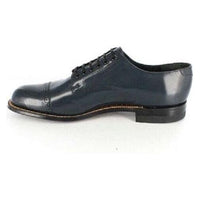 Stacy Adams Men Shoes Biscuit Soft Leather Cap toe Madison 00012-22 Navy Blue