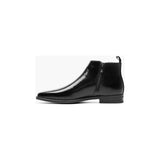 Stacy Adams Knox Plain Toe Side Zip Boot Smooth Leather Black 25544-001