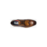 Stacy Adams Brayden Wingtip Oxford Shoes Smooth Leather Tan 25635-240