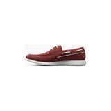 Stacy Adams Reid Moc Toe Lace Up Boat Shoes Lightweight Red 25592-600