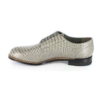 Stacy Adams Men's Shoe Madison Anaconda Print Leather Gray Anaconda 00055-020