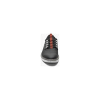 Men's Stacy Adams Barna Plain Toe Lace Up Sneaker Black 25594-001