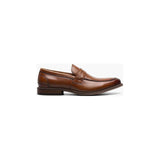 Stacy Adams Marlowe Algonquin Moc Toe Penny Slip On Cognac Leather 25550-221