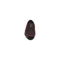 Stacy Adams Men Shoes Swagger Studded Slip On Satin Burgundy 25228-601