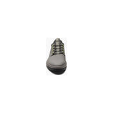 Men's Stacy Adams Barna Plain Toe Lace Up Sneaker Gray 25594-020