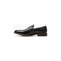 Stacy Adams Marlowe Algonquin Moc Toe Penny Slip On Black Leather 25550-001