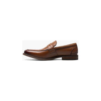 Stacy Adams Marlowe Algonquin Moc Toe Penny Slip On Cognac Leather 25550-221