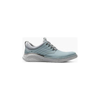 Men's Stacy Adams Barna Plain Toe Lace Up Sneaker Light Blue 25594-459