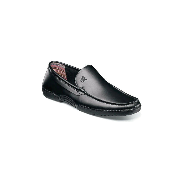 Stacy Adams Del Moc Toe Loafer Summer Driving Shoes Black 25533-001