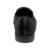 Stacy Adams Men's Shoes Swagger Studded Slip On Black 25228-001