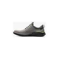 Men's Stacy Adams Barna Plain Toe Lace Up Sneaker Gray 25594-020