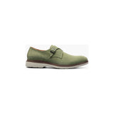 Men's Stacy Adams Taylen Plain Toe Monk Strap Casual Shoes Pistachio 25589-335