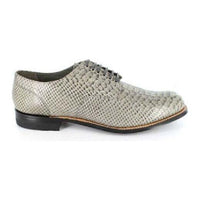 Stacy Adams Men's Shoe Madison Anaconda Print Leather Gray Anaconda 00055-020