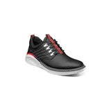 Men's Stacy Adams Barna Plain Toe Lace Up Sneaker Black 25594-001