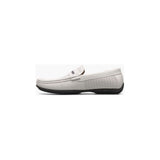 Stacy Adams Corby Saddle Slip On Walking Shoes White  25513-100