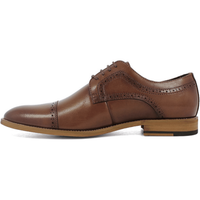 Shoes Stacy Adams Dickinson Cap Toe Oxford Cognac Leather 25066-221