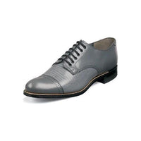 Madison Stacy Adams Biscuit Mens Shoes Oxfords Gray lizard print 00049-10