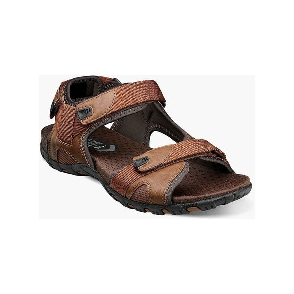 Nunn Bush Rio Bravo Three Strap River Sandal Tan 84798-240