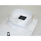 Men's Shirt Charles TYRWHITT 100% Cotton Cut-away Collar CHT-22 White Twill