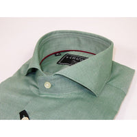 Men's Shirt Charles TYRWHITT Turkey 100% Cotton French Cuffs CHT-4 Green