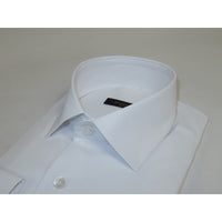 Men's Dress Shirt ENZO PARK Turkey Soft Cotton Wrinkle Resistant Enzo1 White Solid