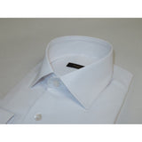 Men's Dress Shirt ENZO PARK Turkey Soft Cotton Wrinkle Resistant Enzo1 White Solid