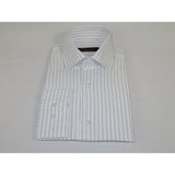 Men's Dress Shirt ENZO PARK Turkey Soft Cotton Wrinkle Resistant Enzo5 Black Stripe