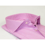 Men's Shirt FAMOZO Turkey 100% Cotton Cut-away Collar French Cuffs FA1 Pink